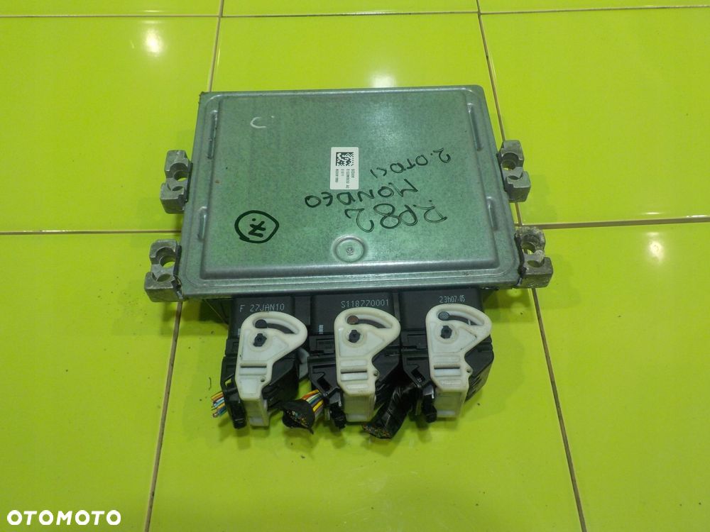 FORD MONDEO MK4 2.0 TDCI 10r 5D sterownik komputer silnika 3G91-12A650-GC - 8