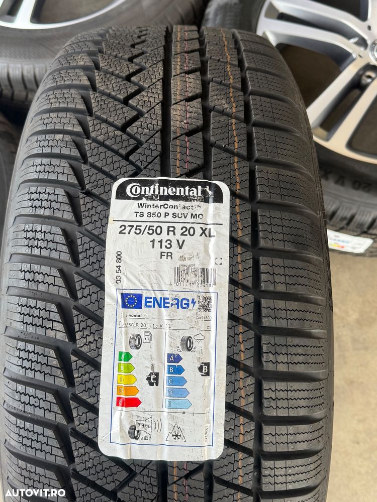 Vând jante originale Mercedes Gle w167 pe 20” noi cu anvelope noi de iarnă - 10