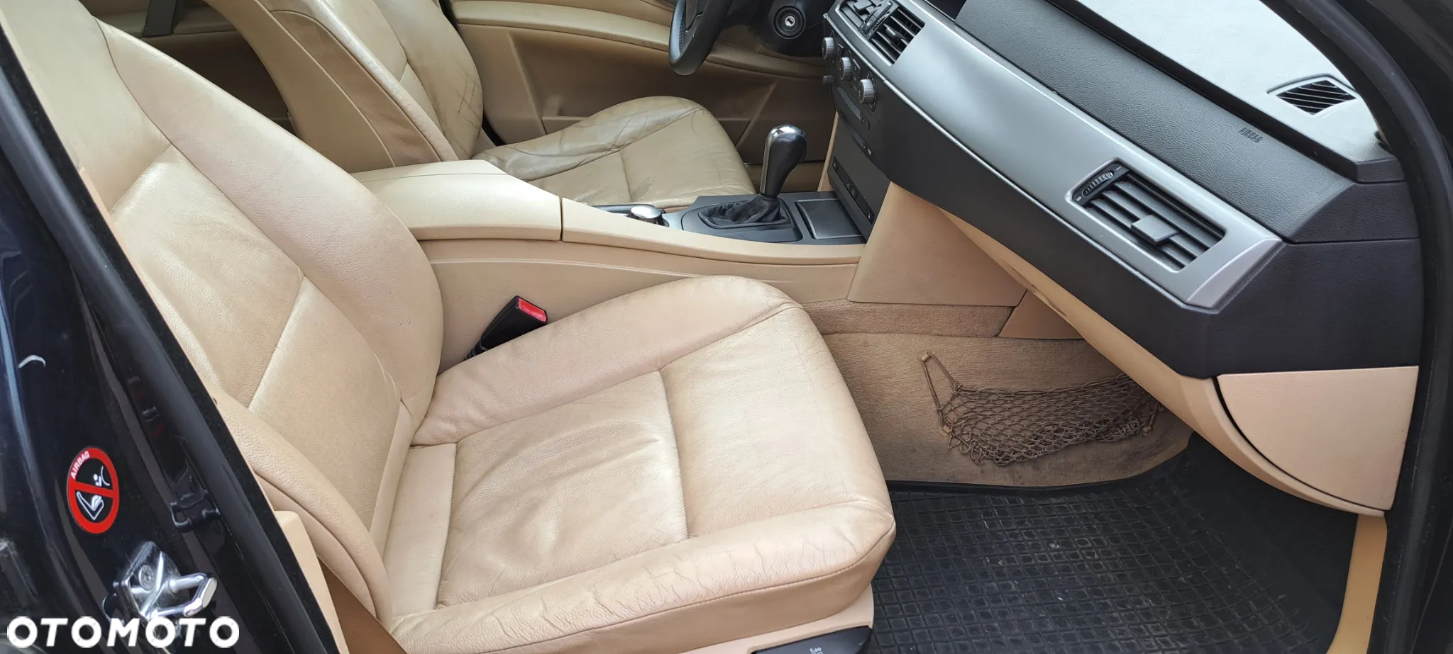 Fotele bmw E61 skóra jasna - 7