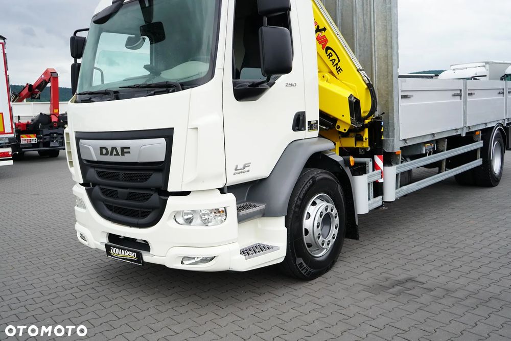 DAF LF / 250 / SKRZYNIOWY + HDS / HYVA HB-150 / PILOT / ROTATOR - 20