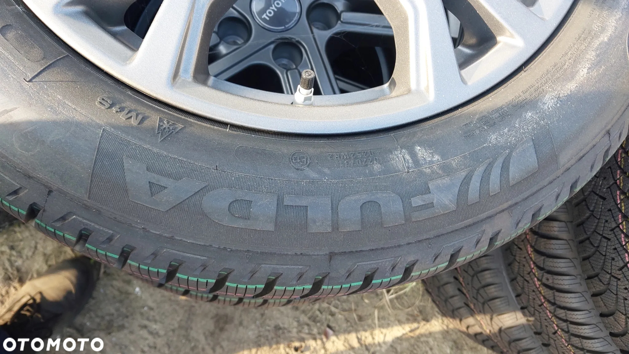 Komplet kol zimowych TOYOTA 17'' 5x114 ET39 7,5J CAMRY RAV4 auris  CzujnikiTPMS - 4
