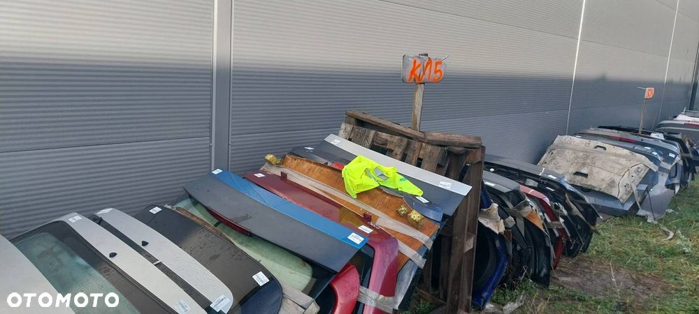 KOMPLETNY TYŁ KLAPA BAGAŻNIKA ZDERZAK TYŁ LAMPY OPEL ZAFIRA B LIFT Z168 - 18