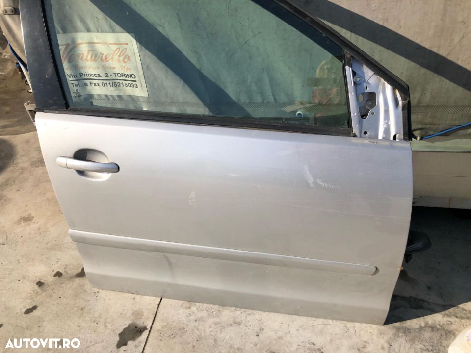 usa portiera dreapta fata vw polo 9n facelift 2007 - 3