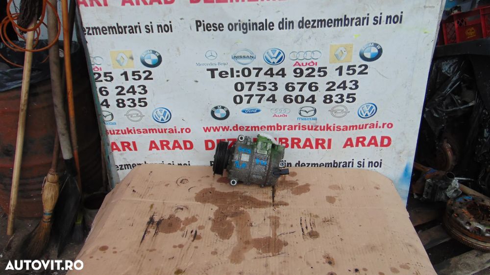 Compresor clima VW eos 2.0 Audi a3 golf 5 plus touran passat b6 skoda octavia 2 seat leon toledo 1. - 1