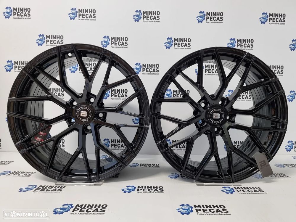 Jantes BUTZI Fura em 19 (5x120) Preto Brilho - 1