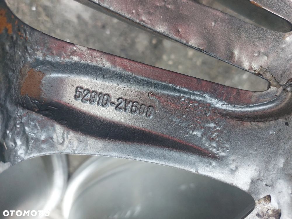 HYUNDAI IX35 FELGI ALUMINIOWE R17 6.5J ET51 5X114.3 OE 52910-2Y600 PROSTE! - 8