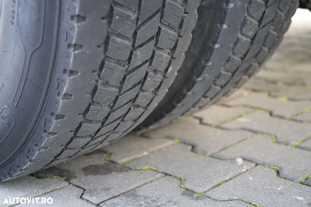 Renault D 210 / 4x2 / CONTAINER / 8,6 M / PODEA RESISTENTĂ / ELEVATOR DHOLLANDIA - 18