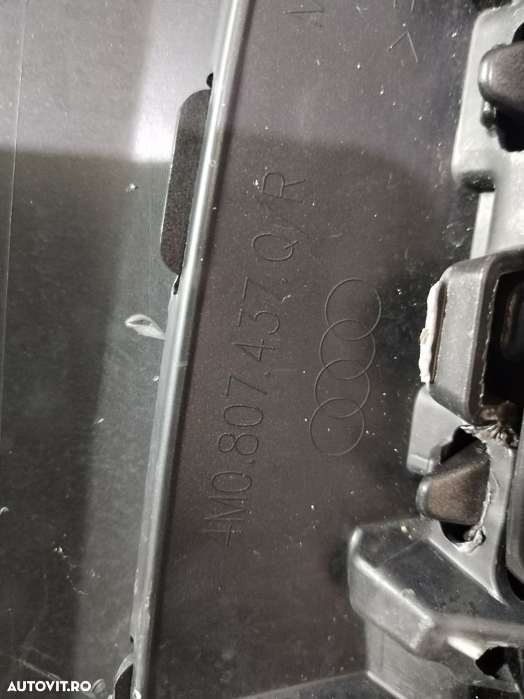 Bara fata Audi Q7 S-Line, 2020, 2021, 2022, 2023, 2024, cod origine OE 4M0807437Q. - 12