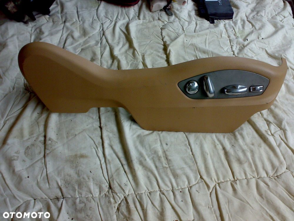 porsche cayenne 7p 10-14 osłona fotela prawego sterowanie przełącznik kpl. - 1