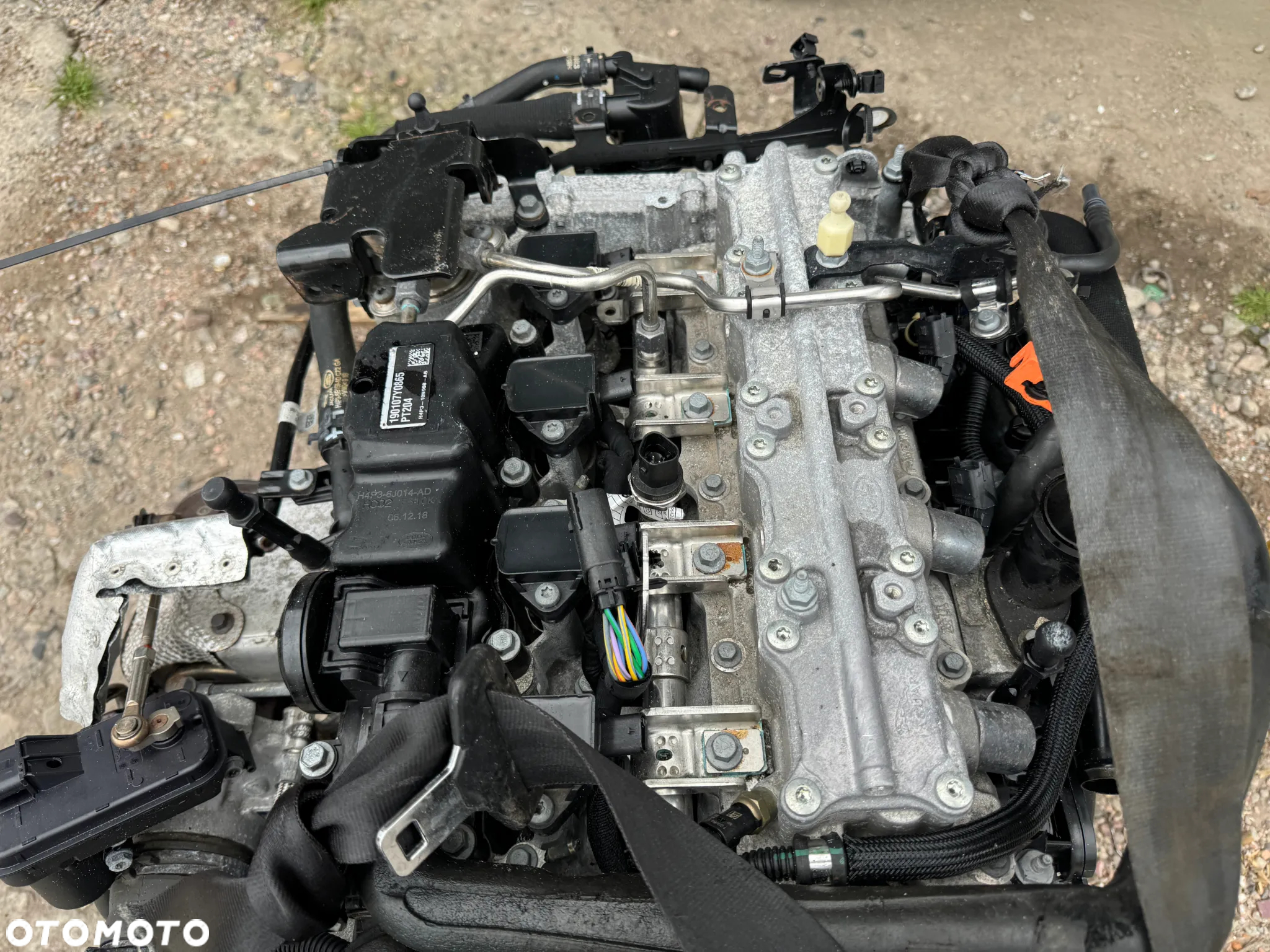 silnik 204pt 2.0t jaguar xe land rover kompletny - 2