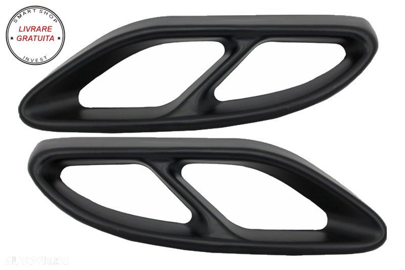 Ornamente tobe sistemul de evacuare Mercedes C-Class W205 C-Class S65 E65 GLE W166- livrare gratuita - 1