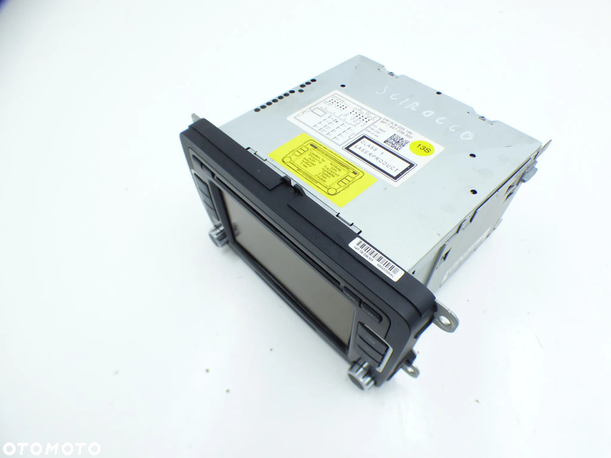 VW SCIROCCO RADIO ODTWARZACZ CD MP3 3C8035195 GORLICE - 3