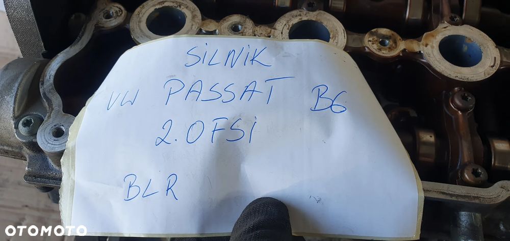 Silnik słupek blok silnika VW Passat B6 2.0 FSI BLR - 10