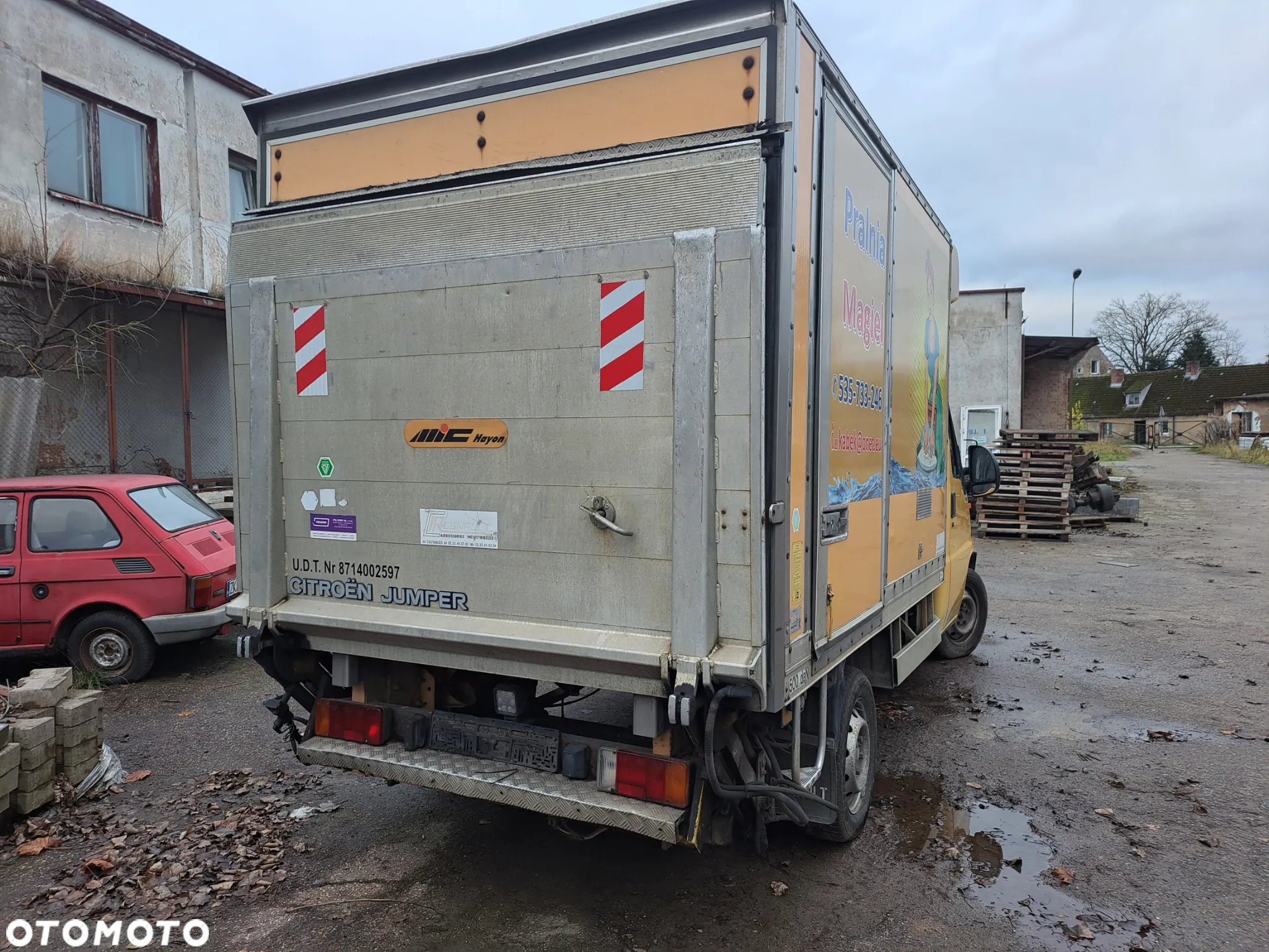 CITROEN JUMPER 2,5D, Wszystkie części, kontener z windą - 5