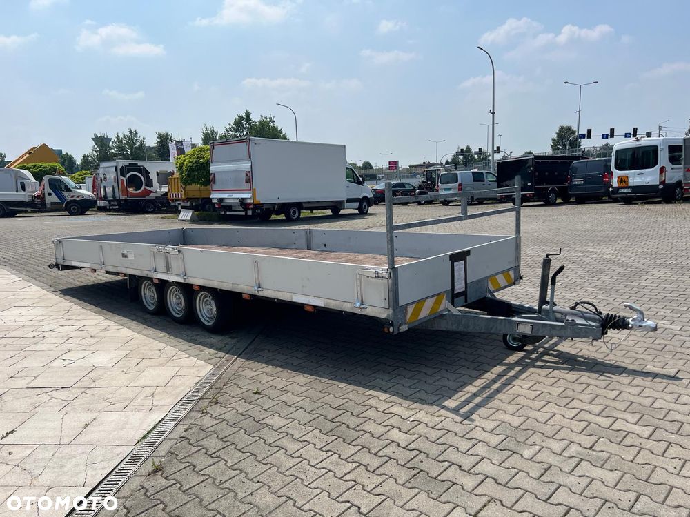 Ifor Williams GD 105 / LAWETA PRZYCZEPA DO MASZYN I KOSIAREK / IDEALNY STAN / STALOWA / MAŁO UŻYWANA / DMC 2700KG  / 2115KG ŁADOWNOŚĆ / MOŻLIWY TRANSPORT - 24