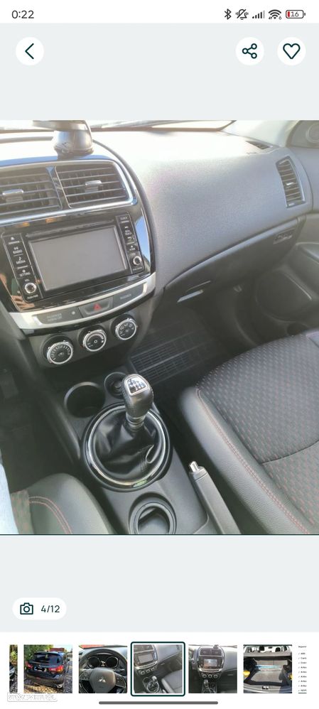 Mitsubishi ASX 1.6 DI-D Intense Black Edition - 4