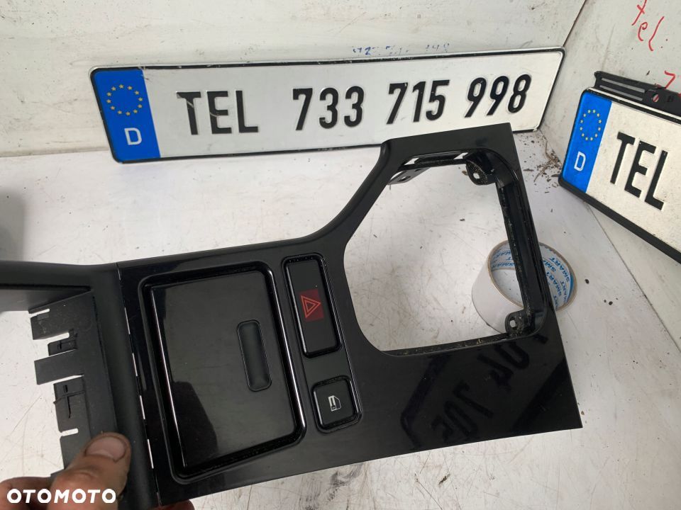 DEKOR TUNELU ŚRODKOWEGO BLACK PIANO BMW E39 - 5