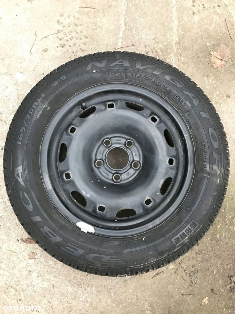 KOŁO FELGA OPONA ZAPAS VW POLO 9N 165/70R14 WWA - 1