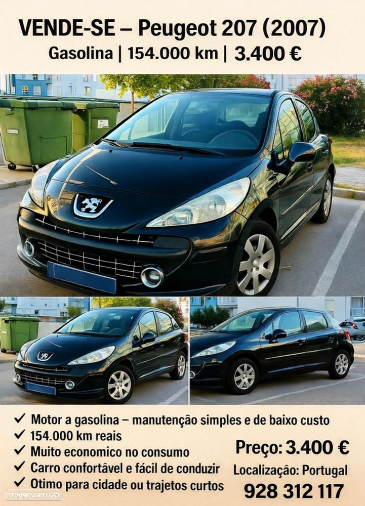 Peugeot 207 1.4 16V Open - 1