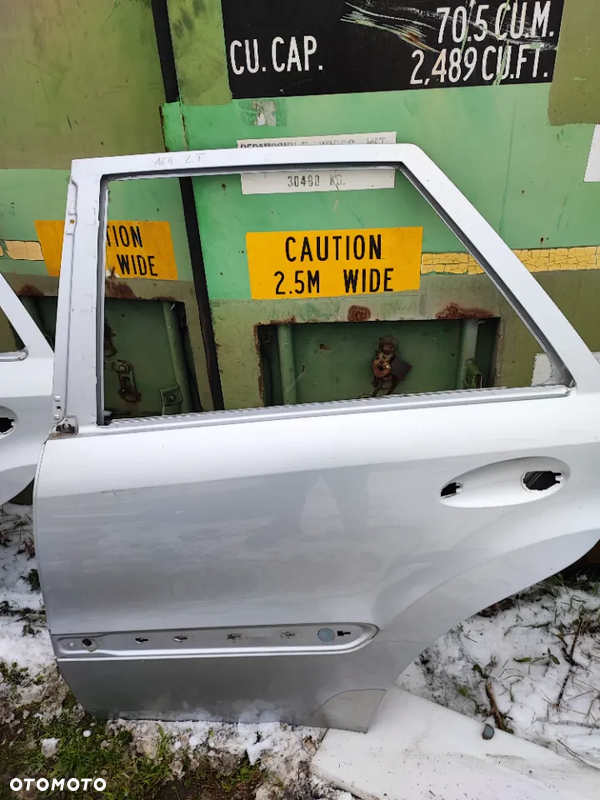 MERCEDES ML W164 DRZWI LEWE TYLNE TYŁ