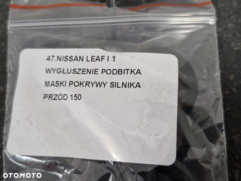 NISSAN LEAF I 1 WYGŁUSZENIE PODBITKA MASKI POKRYWY SILNIKA PRZÓD - 8