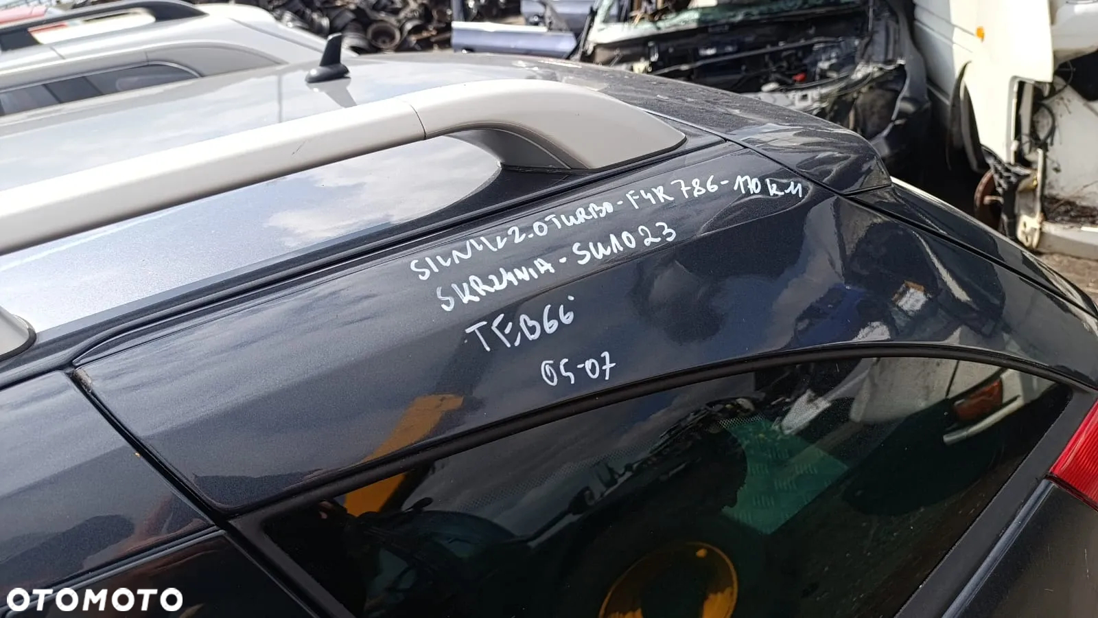 35412 Renault laguna 2 lift na części silnik 2.0 turbo F4R786 170 km lakier TEB66 - 12