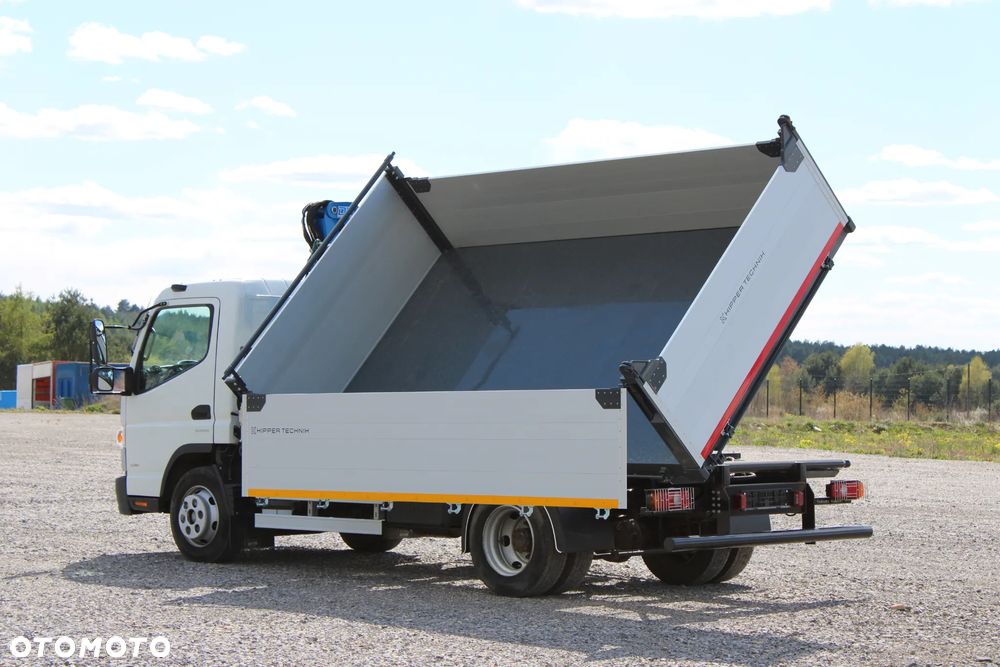FUSO Mitsubishi Canter 9C18 Nowy Żuraw HDS HYVA HB 60E1 Nowy 3-stronny WYWROT Kiper Wywrotka - 9