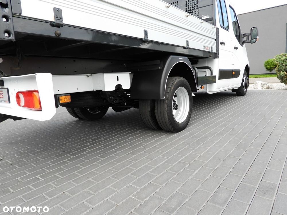 Opel MOVANO WYWROTKA PODWÓJNA KABINA DOKA 7 MIEJSC LEDY BLIŹNIACZE KOŁA KLIMATYZACJA  145KM - 17