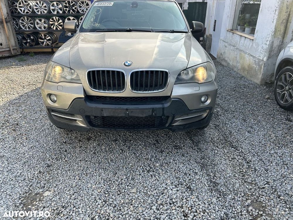 Bara fata BMW X5 E70 2007 - 2010 GRI (1333) model cu spalatoare far - 1