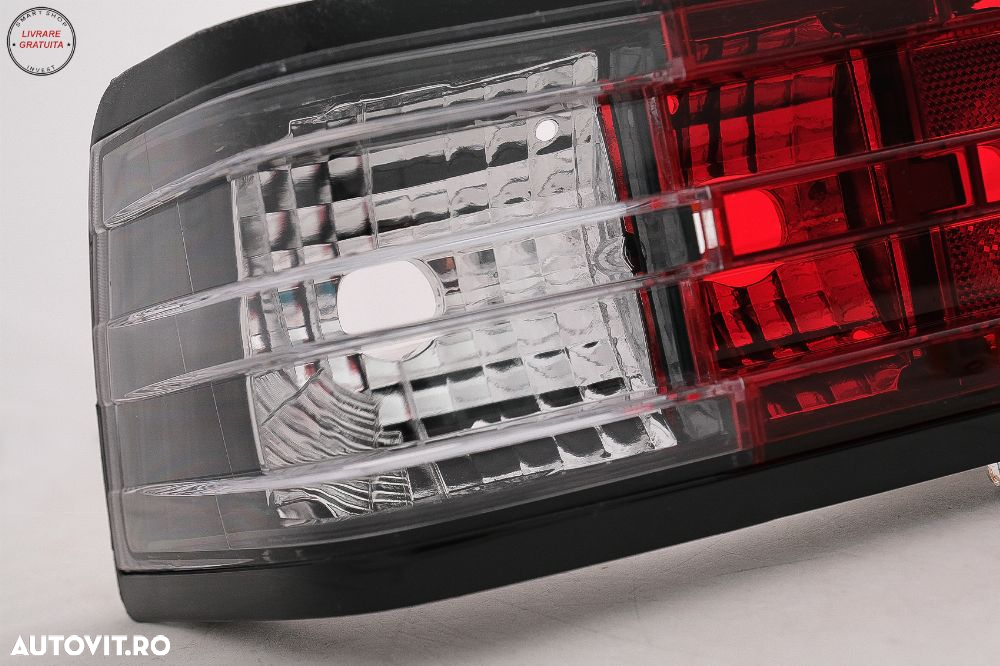 Stopuri Mercedes W201 190 (12.1982-05.1993) Rosu Clar- livrare gratuita - 5