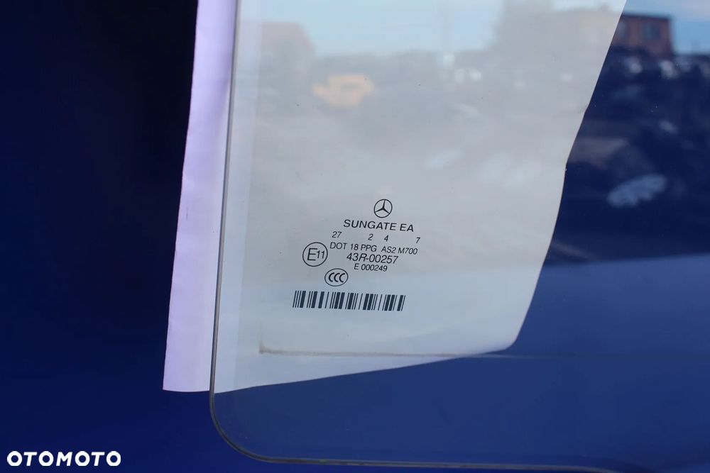 Szyba drzwi tył prawy tylna prawa Sungate IR podwójna OE Mercedes W221 Long - 27