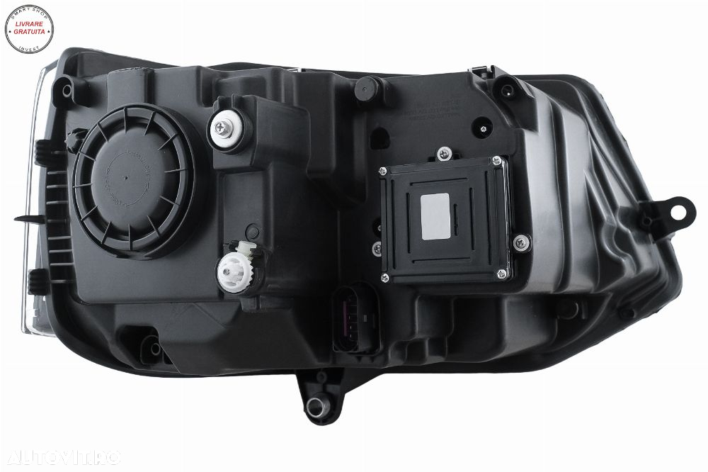 Faruri Full LED VW Transporter Caravelle Multivan T5 Facelift (2010-2015) Negru- livrare gratuita - 23