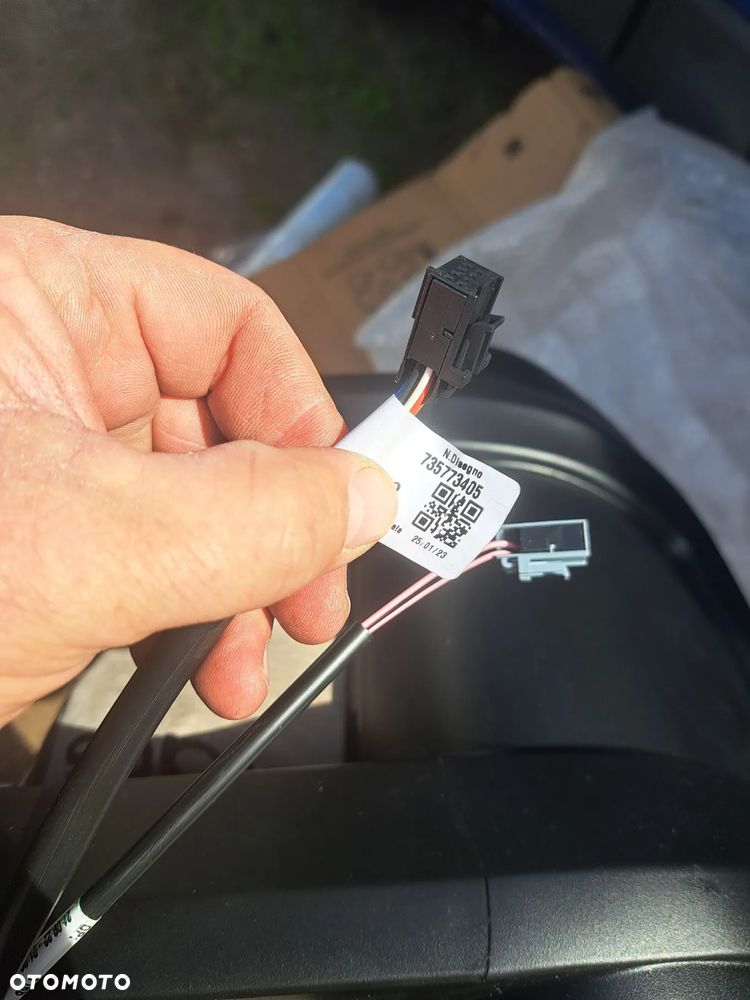 Lusterko lewe Citroën Jumper II Peugeot Boxer II Fiat Ducato III 8+2 10 Pin 735773405 0735773405 7QV33JXWAA - 8