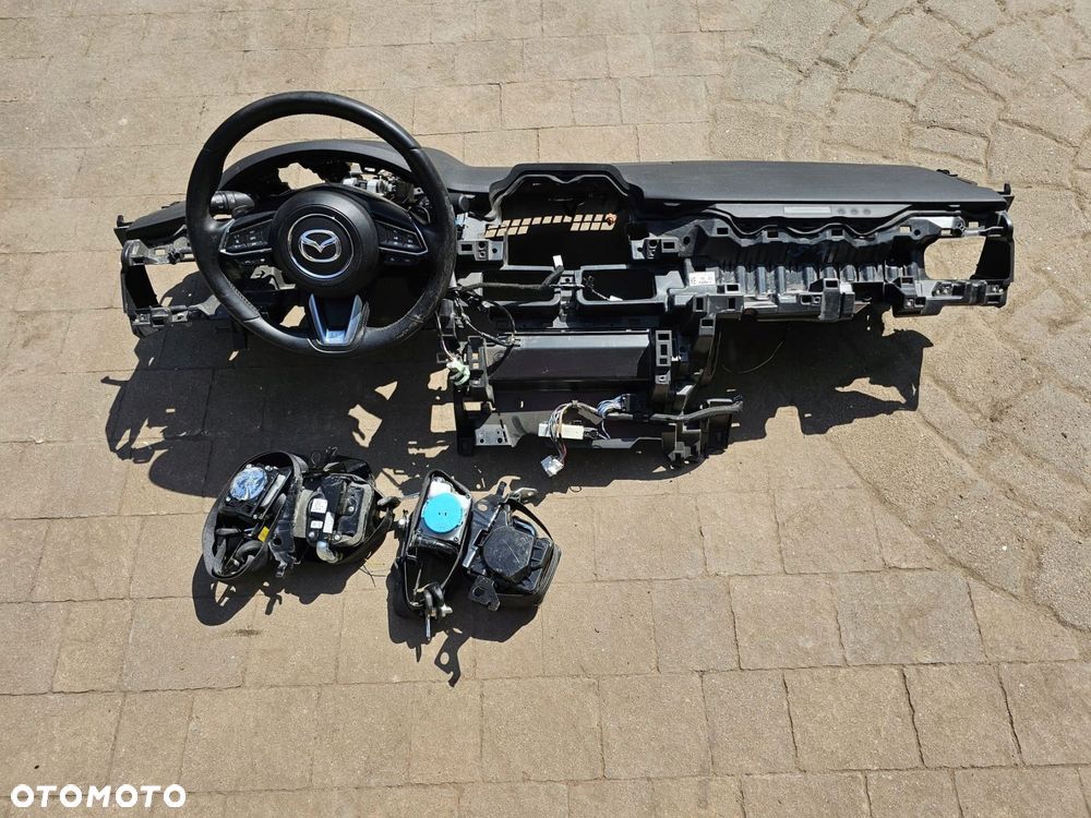konsola airbag pasy komplet mazda cx5 cx-5 ii lift head up - 1