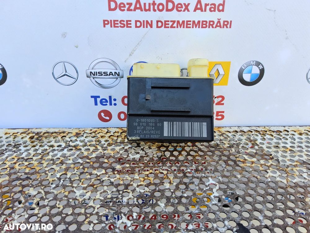 Modul releu ventilator Peugeot 3008 an 2016-2024 cod 9801916680 Citroen c4 Berlingo 5008 1.6 grand picasso - 1