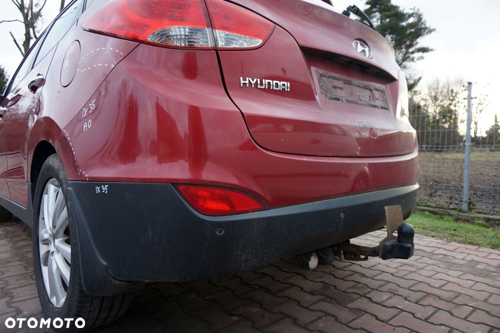 ZDERZAK TYLNY IX35 I  AA1 A0  CZERWONY (INFRA RED) HYUNDAI 2009-2015 - 4
