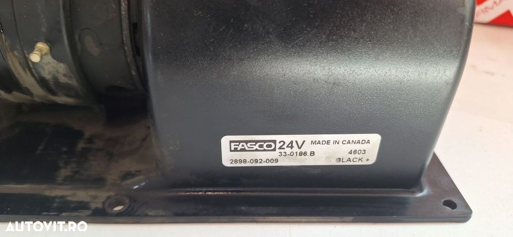 Ventilator Fasco 24v autocar/autobuz cod 2898-092-009 - 4
