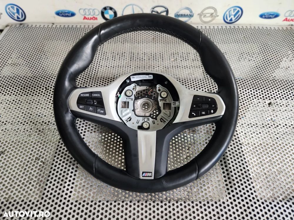 Volan Bmw M Paket Cu Comenzi Din Piele G20 G21 G30 G31 F40 F41 F45 F46 F44 Etc. Dezmembrez Bmw F40 - 2