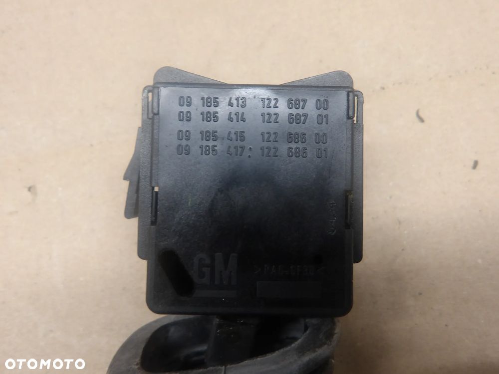 OPEL CORSA C LIFT 03-06 1.0B PRZEŁĄCZNIK ZESPOLONY MANETKA KIERUNKOWSKAZÓW WYCIERACZEK 09185417 09185413 - 7
