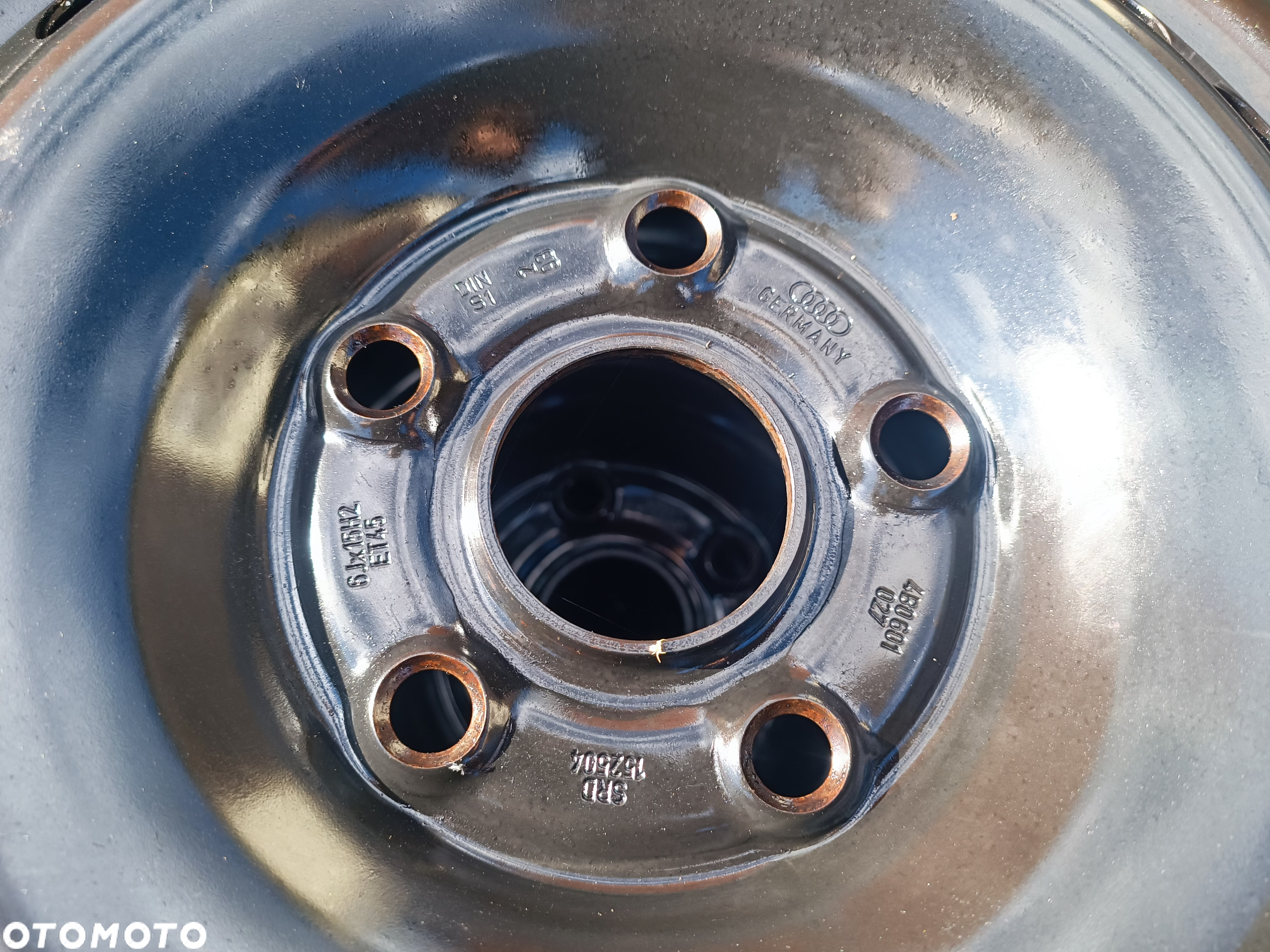 5x112 Felgi stalowe Stal 15 Koła Letnie Lato VW GOLF CADDY TOURAN SHARAN AUDI A4 B5 B6 A6 C5 SEAT LEON TOLEDO ALHAMBRA ALTEA SKODA OCTAVIA Passat B5 195/65 7,5mm Legnica ALU-RAD - 7