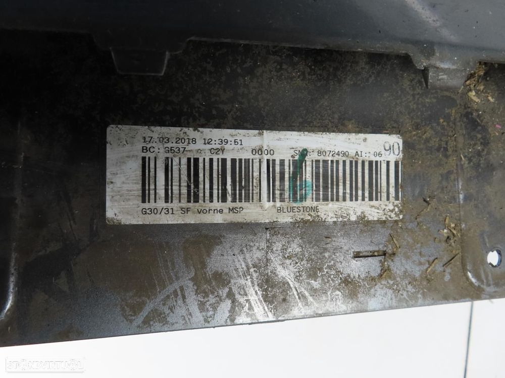 Parachoques Pack M 1ª Fase Frente Usado / Original BMW 5 (G30, F90)/BMW 5 Tourin... - 10