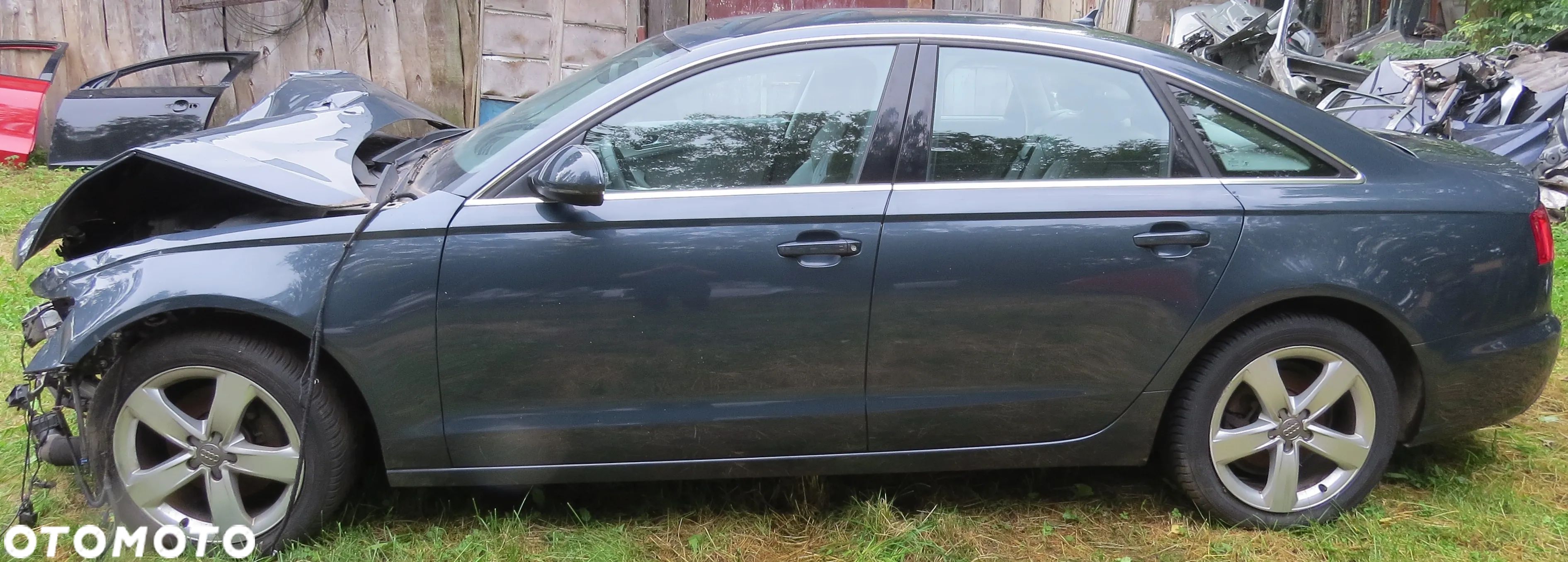 PRÓG SŁUPEK LEWY AUDI A6 C7 - 1