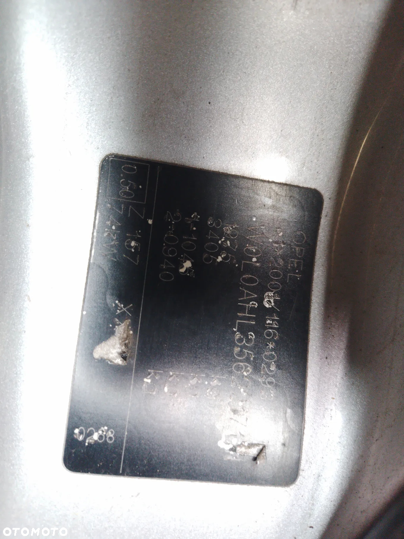 OPEL ASTRA H III 1.9 CDTI 06-10 LIFT KLAPKA WLEWU PALIWA  Z157 - 16