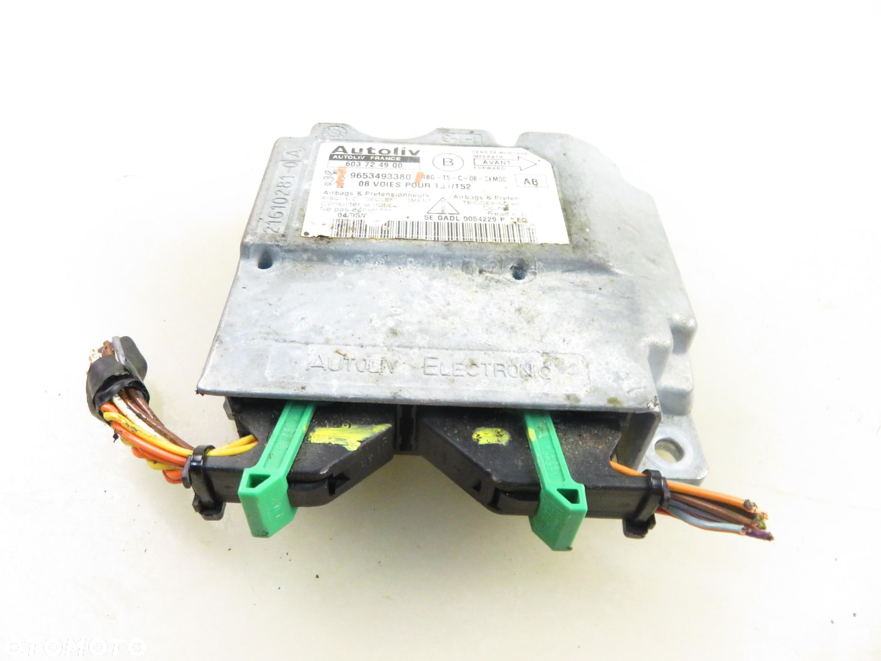 MODUŁ AIRBAG PEUGEOT 307 SW (3H) 9653493380 - 4