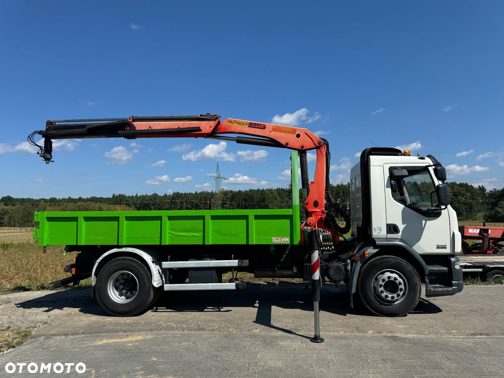 DAF LF 55 250 Wywrotka + HDS Dźwig PALFINGER PK15500 // Super Stan // Świeżo sprowadzony - 6