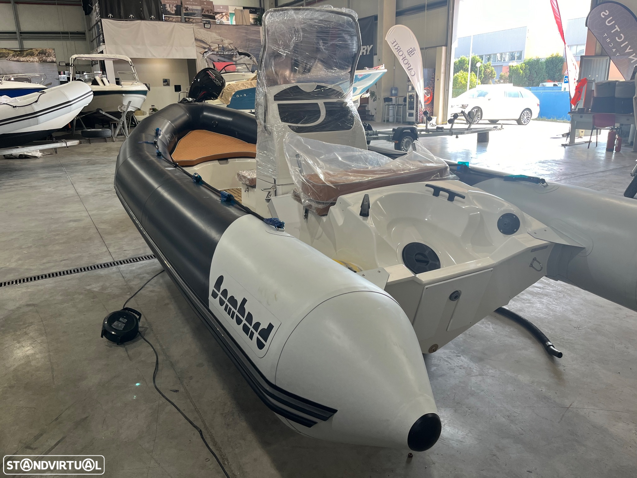 Bombard 550 Blue Story Hypalon - 4