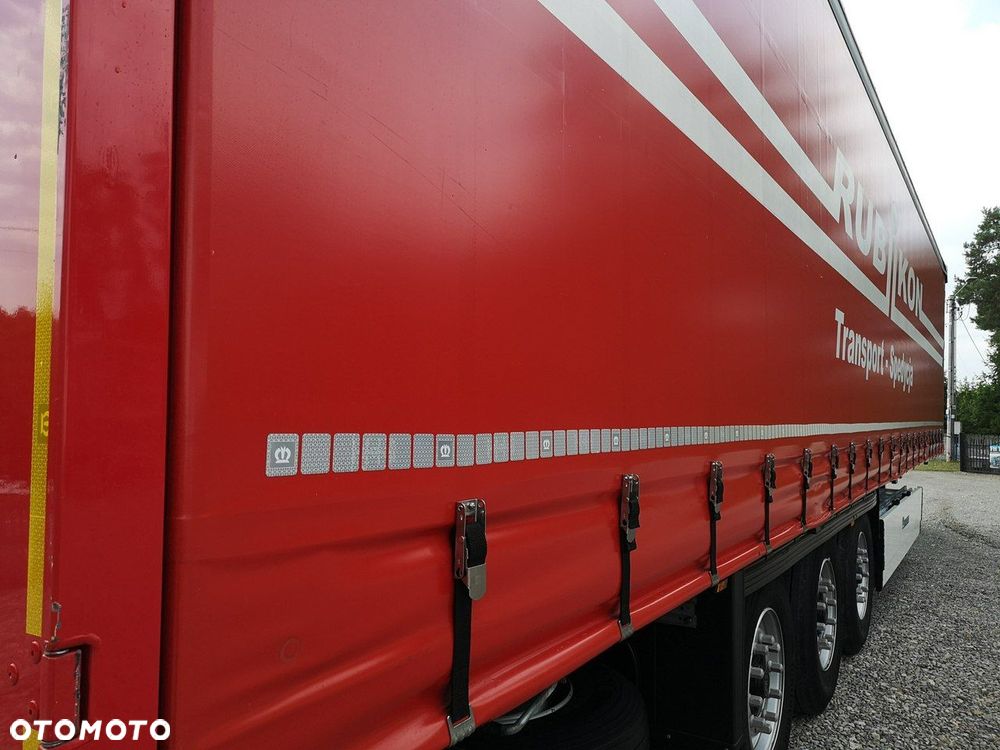 Krone Firana Standard Oś Posnoszona Paleciara Jak Fabrycznie Nowa! - 9