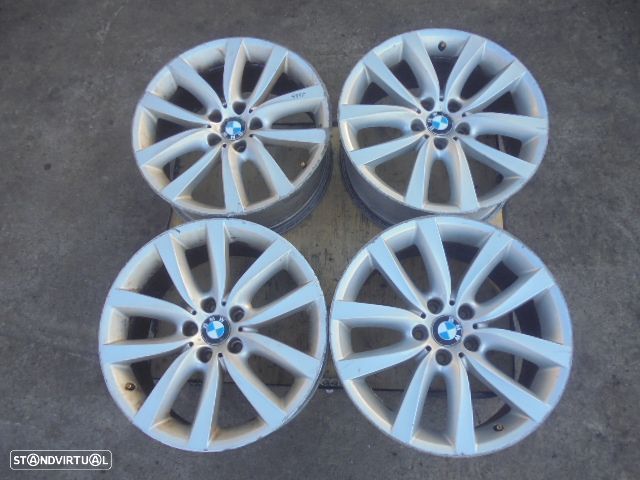 Jogo De Jantes Jgjant1219 BMW F10 2011 520D  184CV 4P PRETO ET44 T  ET33 F  9JX19 T  1/2X19 5X120 72.5MM - 1