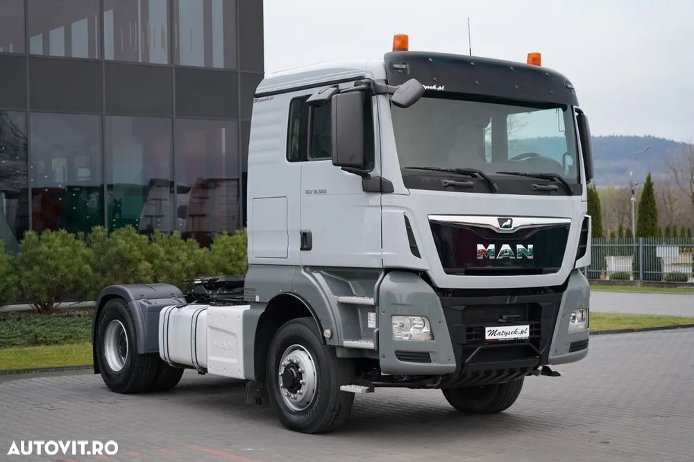 MAN TGX 18.500 / 4x4 / HIDRAULICĂ / HIDROPROPULSARE / CABINĂ JOSĂ / ANVELOPE 100% / EURO 6 / - 5
