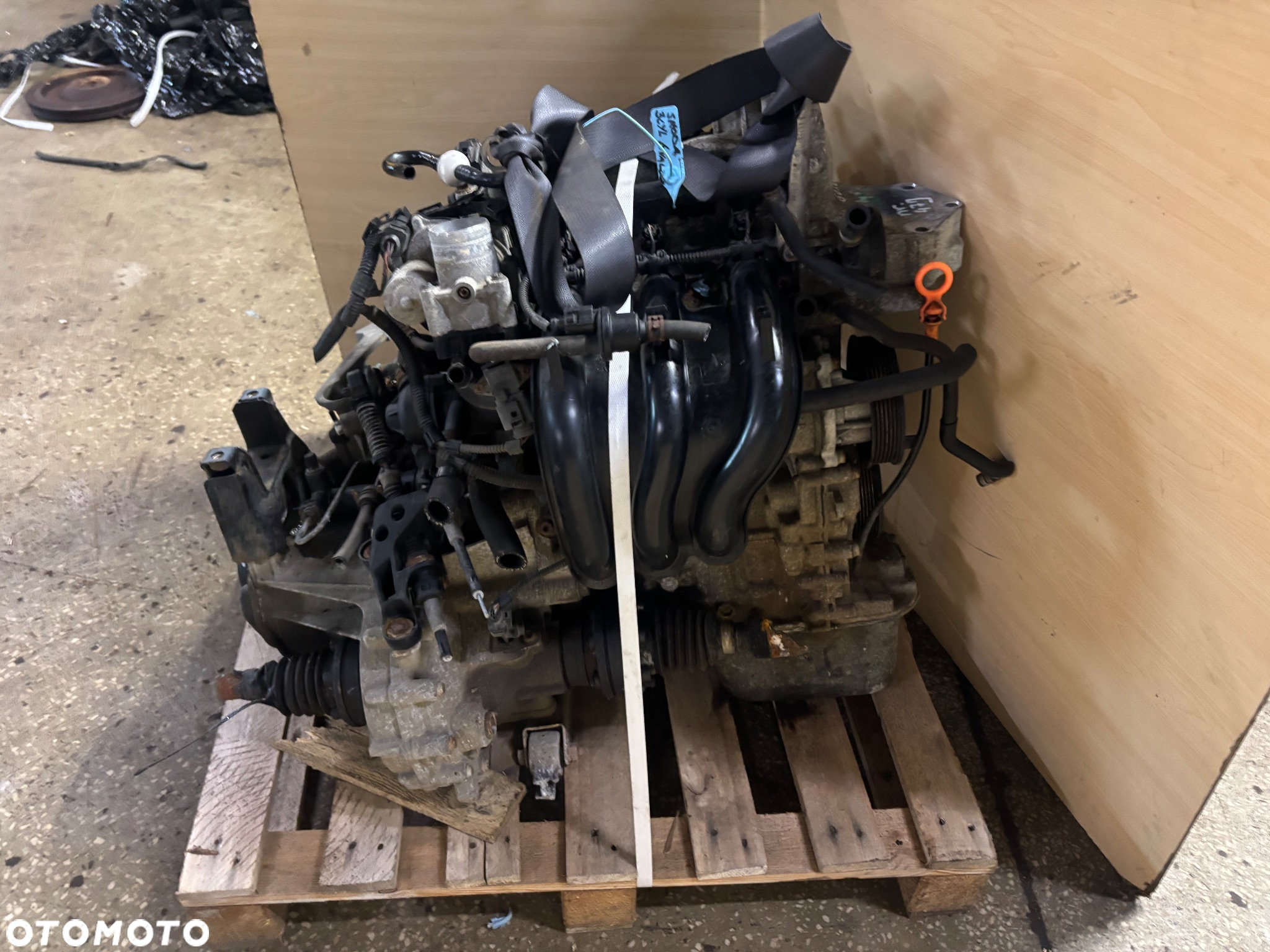 Vw Polo Skoda Fabia Seat Ibiza Silnik 1.2  CHF  CHFA BBM  kompletny - 8